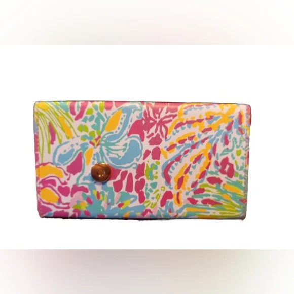 Lilly Pulitzer Collapsible Sunglass Eyeglass Case Spot Ya - Picture 6 of 7
